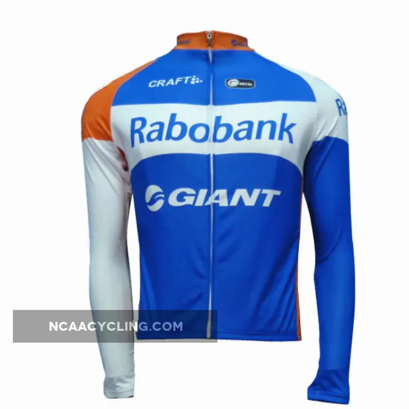 2012 TEAM Rabo Bank Cycling Long Sleeve Jersey Outlet