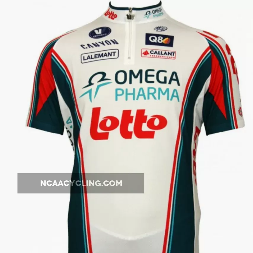 Omega Pharma-Lotto 2010 Vermarc Radsport-Profi-Team Short Sleeve Jersey