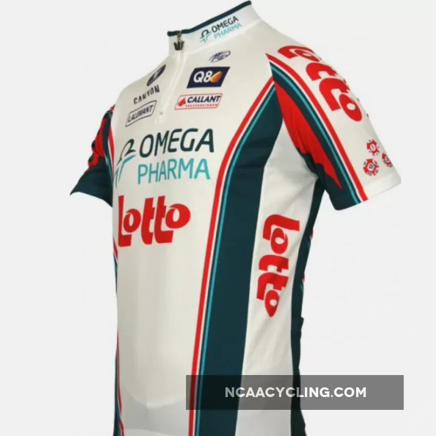 Omega Pharma-Lotto 2010 Vermarc Radsport-Profi-Team Short Sleeve Jersey