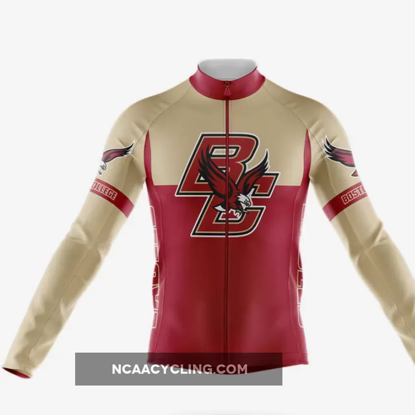 Boston College V2 Long Sleeve Cycling Jersey Only For Sale