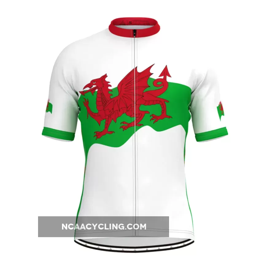 Wales Flag Men's Cycling Jersey V5 Online