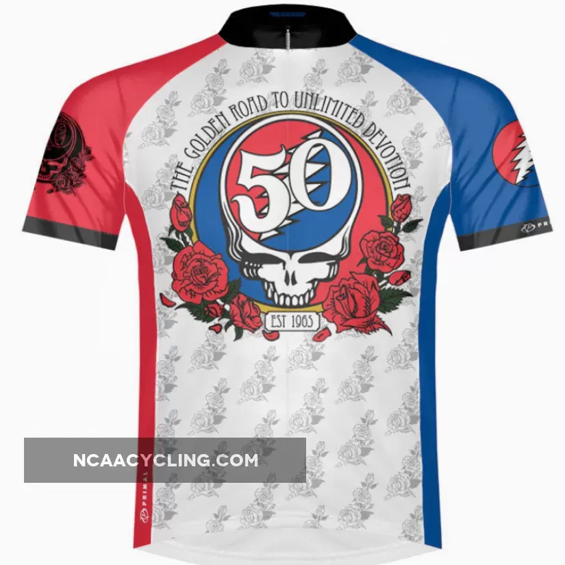 GRATEFUL DEAD 50th Anniversary Cycling Jersey SS778975