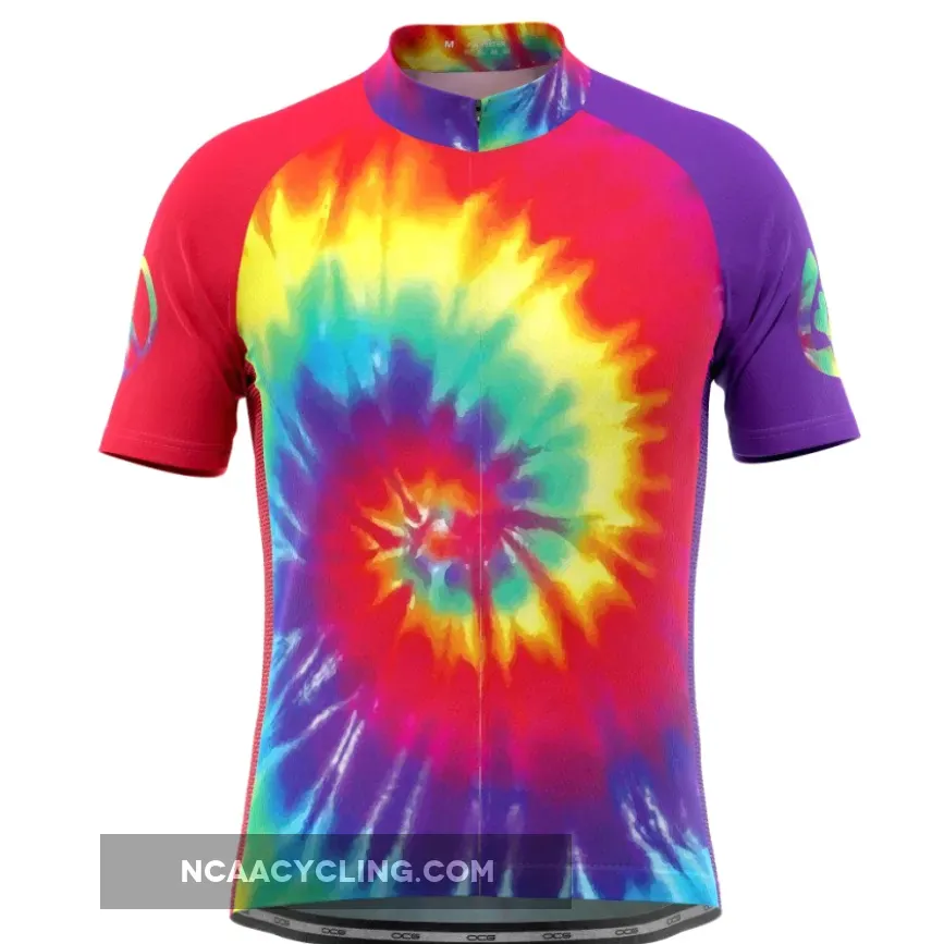 Men's Tie Dye Short Sleeve Cycling Jersey New Releases