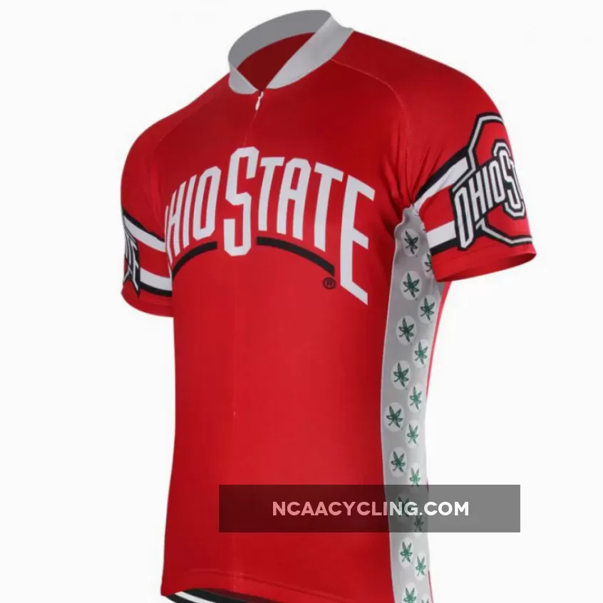 NCAA OSU The Ohio State University Buckeyes Cycling Jerseys