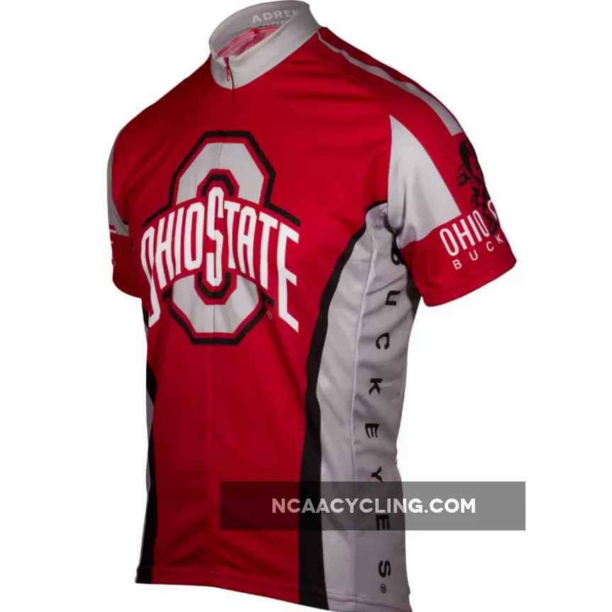 NCAA OSU The Ohio State University Buckeyes Cycling Jerseys