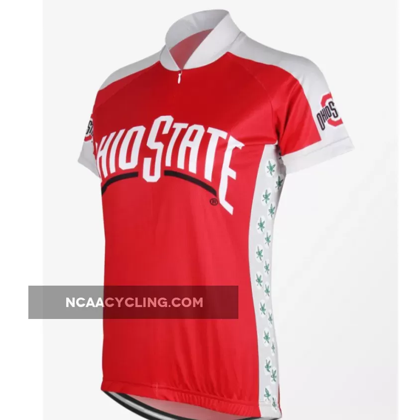 NCAA OSU The Ohio State University Buckeyes Cycling Jerseys