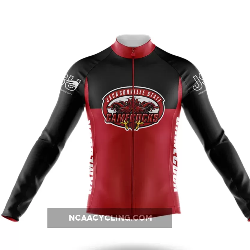 Jacksonville State University V2 Long Sleeve Cycling Jersey Only