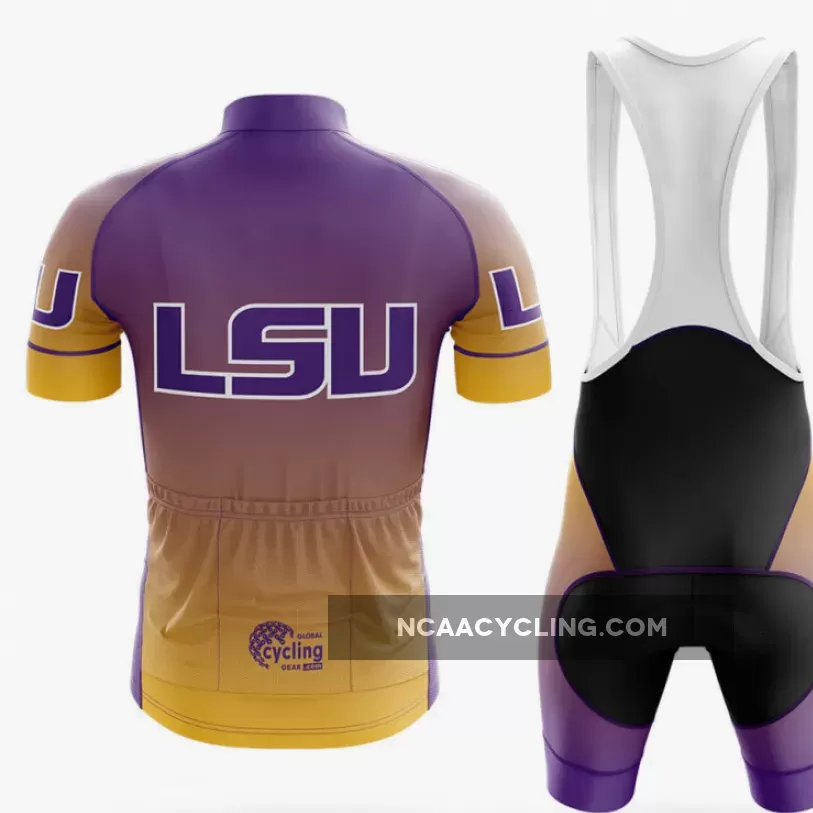 LSU Tigers Gradient Long Sleeve Cycling Jersey Only