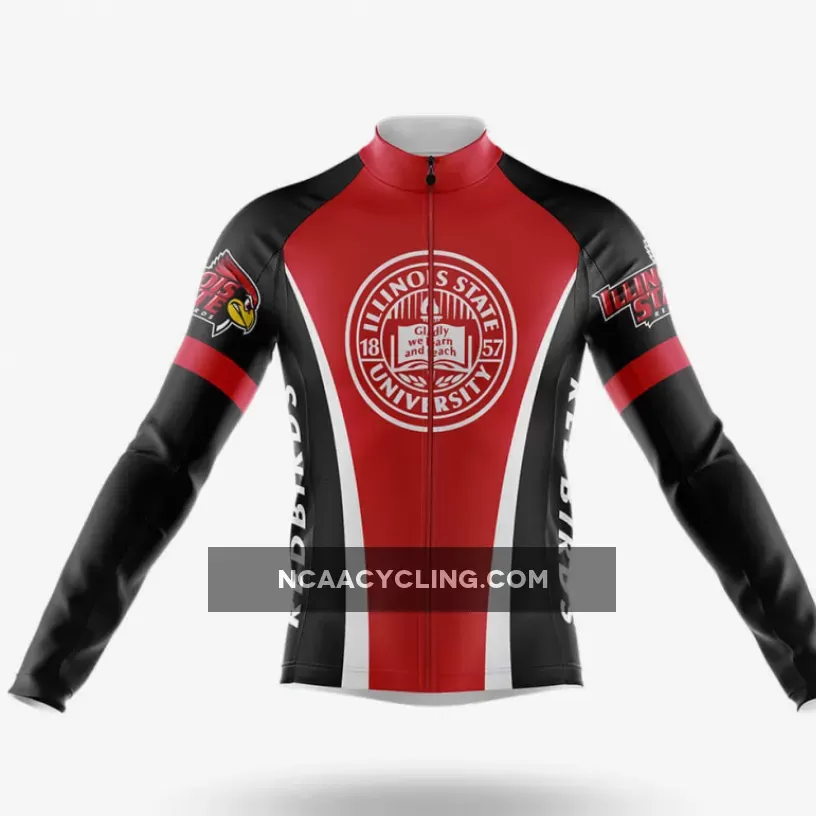 Illinois State University Long Sleeve Cycling Jersey Only