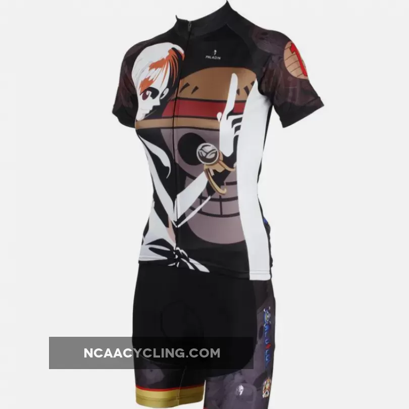 ONE PIECE Series Woman's Short-sleeve Cycling Suit Jersey Team Leisure Jacket T-shirt Pretty Summer Spring Autumn Clothes Sportswear Anime Navigator Nami