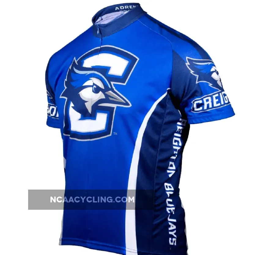 Adrenaline Promo Creighton University Bluejays 3/4 zip Men's Cycling Jersey #Creighton Jersey