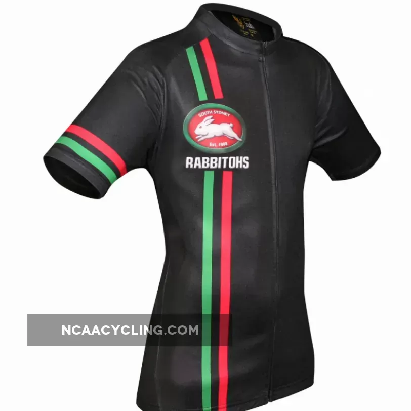 NRL South Sydney Rabbitohs Short Sleeve Cycling Jerseys