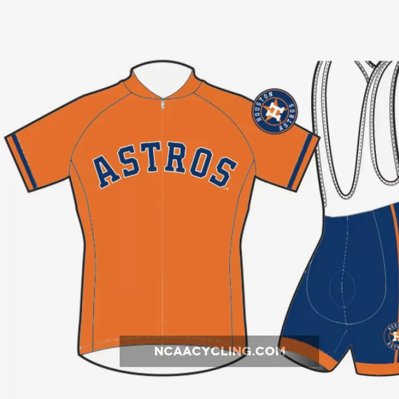 Restock MLB Houston Astros Cycling Jerseys And (bib) Shorts