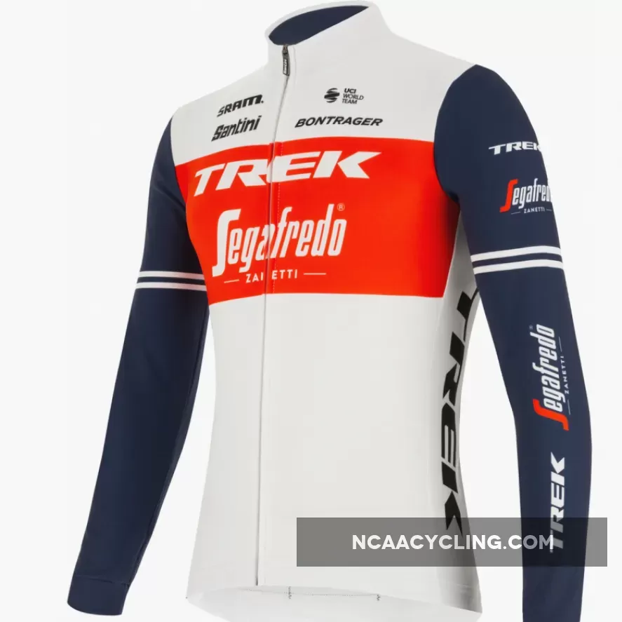 2021 Trek Segafredo Long Sleeve Jersey, Online TRE21L1