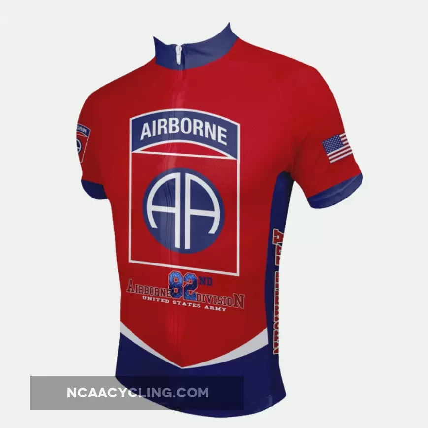 US Army Unit 82nd Airborne Division Cycling Jerseys
