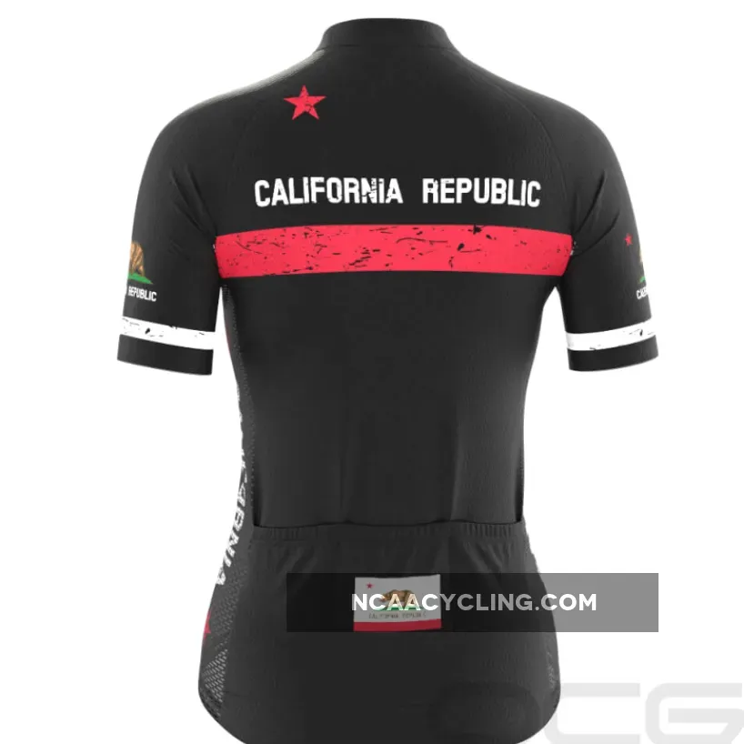 Women's California Republic Short Sleeve Cycling Jersey