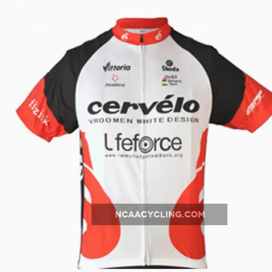 Cervelo Red Short Sleeve Cycling Jersey Outlet