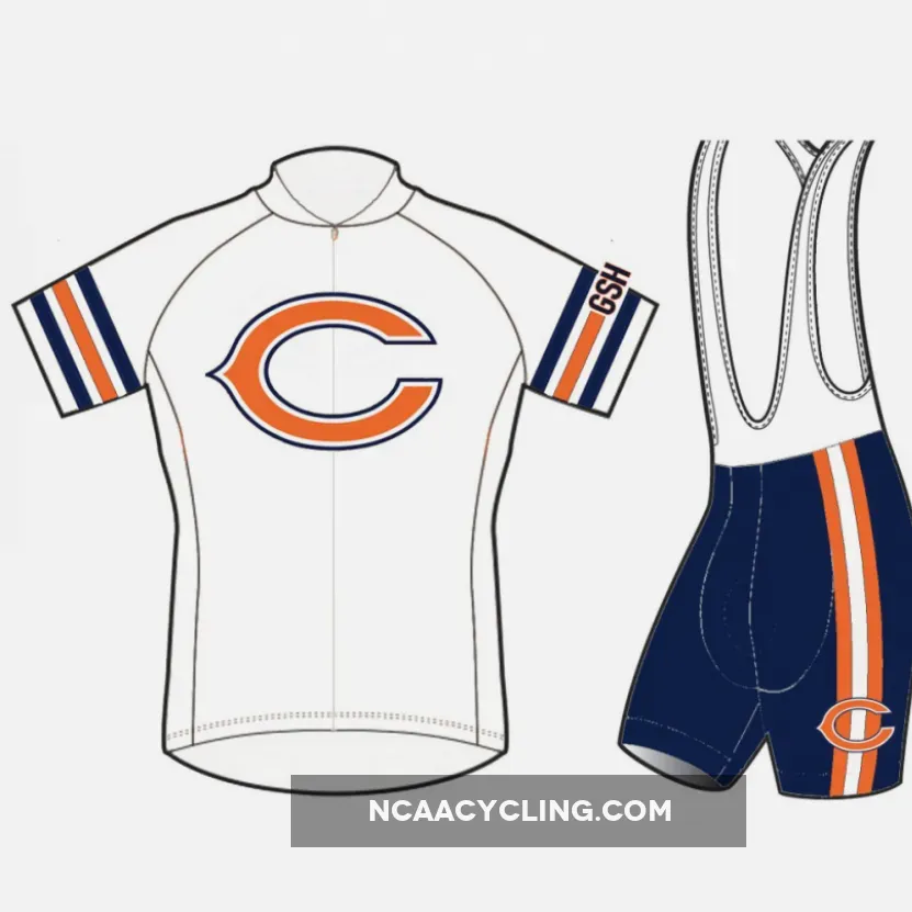 NFL Chicago Bears White Cycling Jerseys (bib) Shorts To Buy