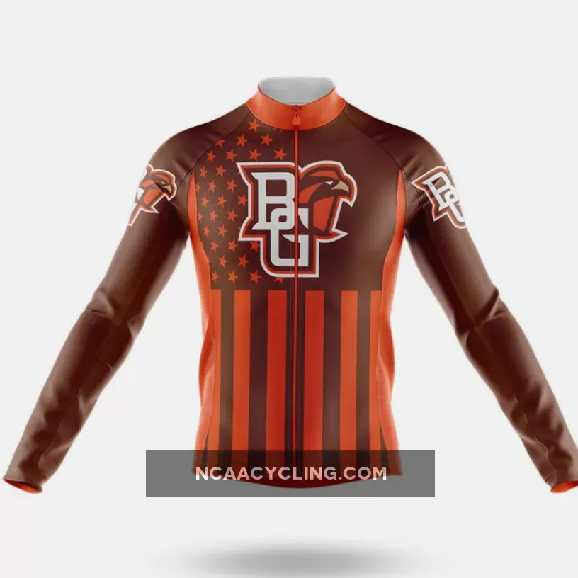 Bowling Green State University USA Long Sleeve Cycling Jersey Only
