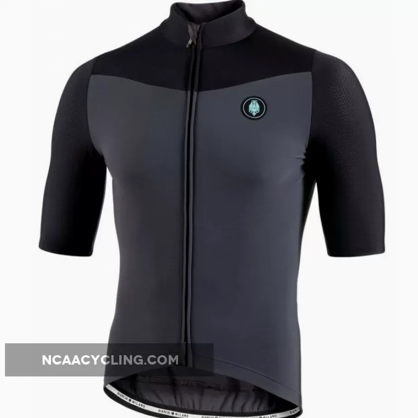 Bianchi Milano Murata Thermal Black Gray Jersey XXXL8,