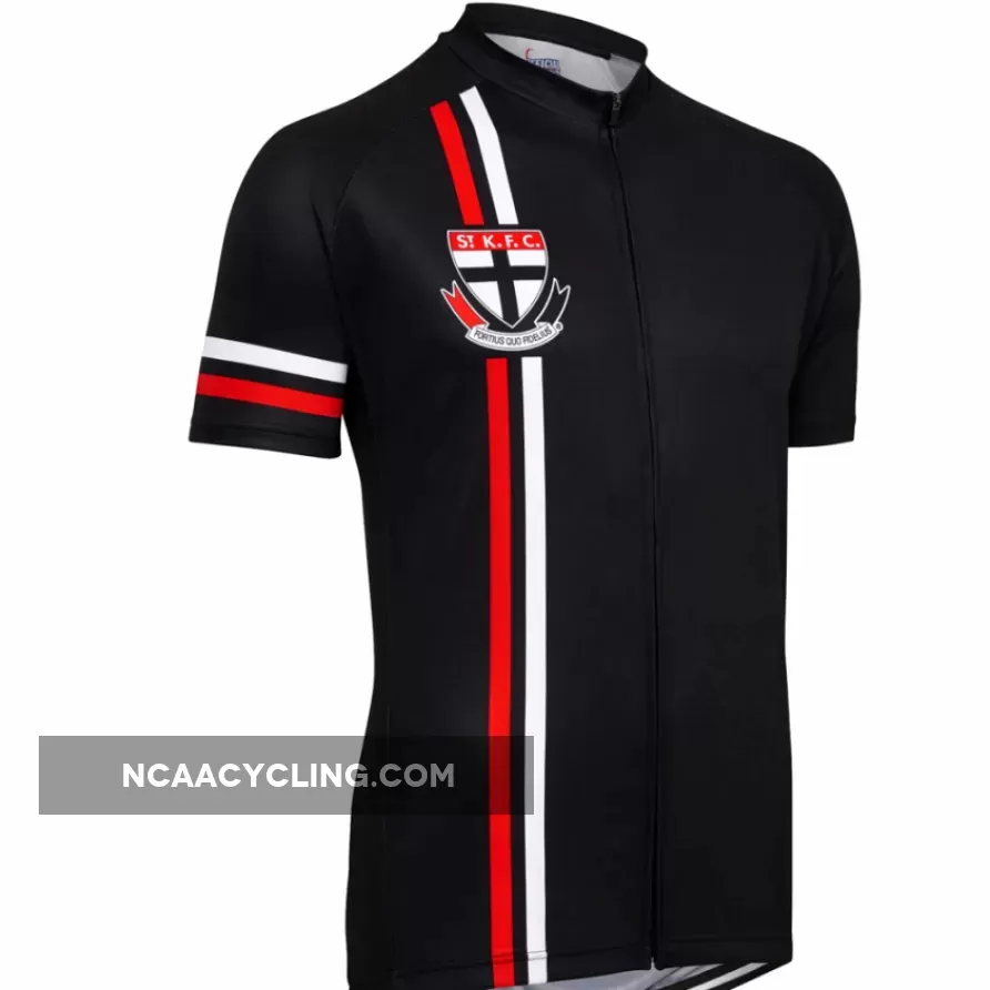 AFL St Kilda Saints Short Sleeve Cycling Jerseys 1694837348