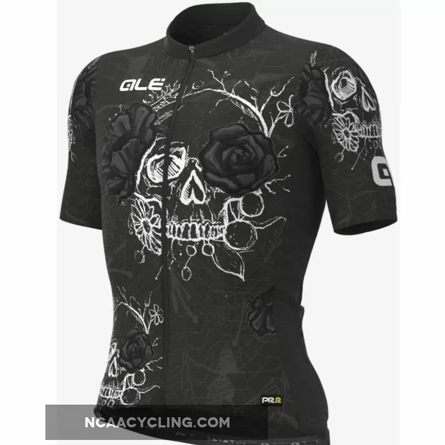 ALE' Skull PRR Black Jersey, To Buy