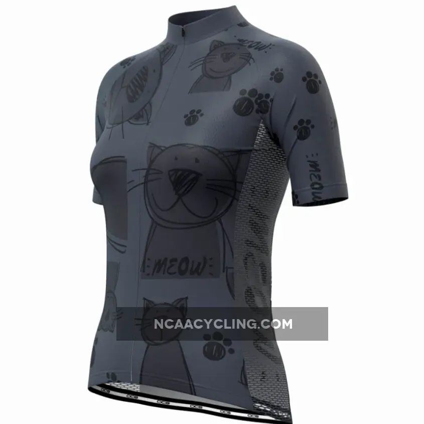 Women's Cat Meow Short Sleeve Cycling Jersey New Releases