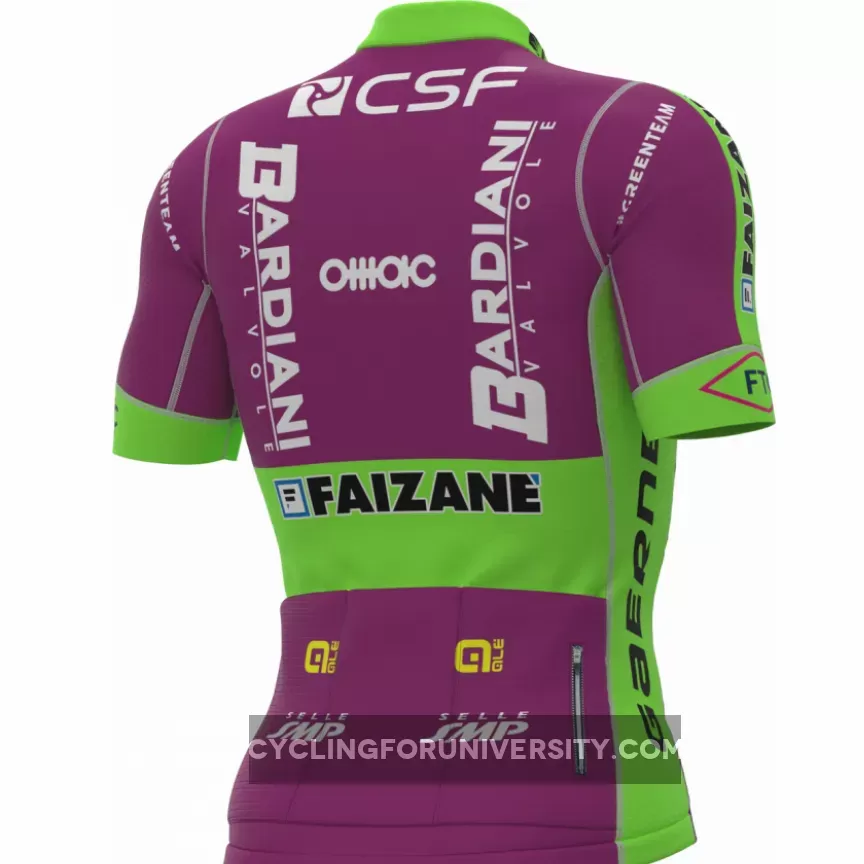 2021 Bardiani CSF PRS Full Zipper Jersey, Online BAR21J2