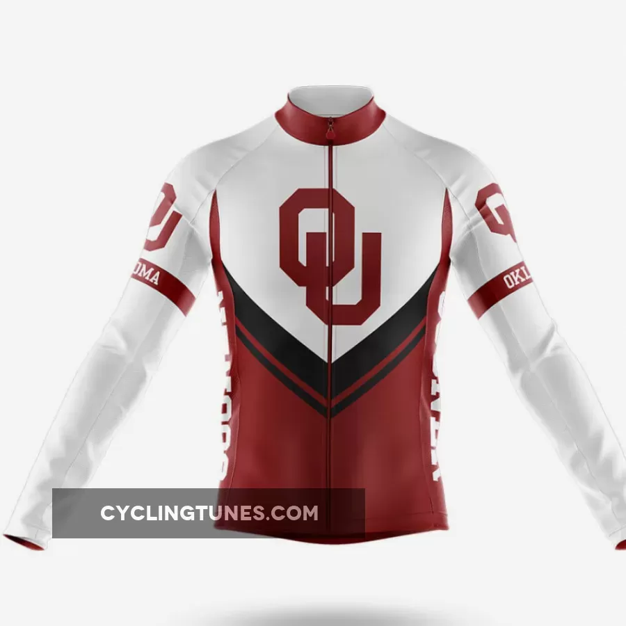 University of Oklahoma V3 Long Sleeve Cycling Jersey Only