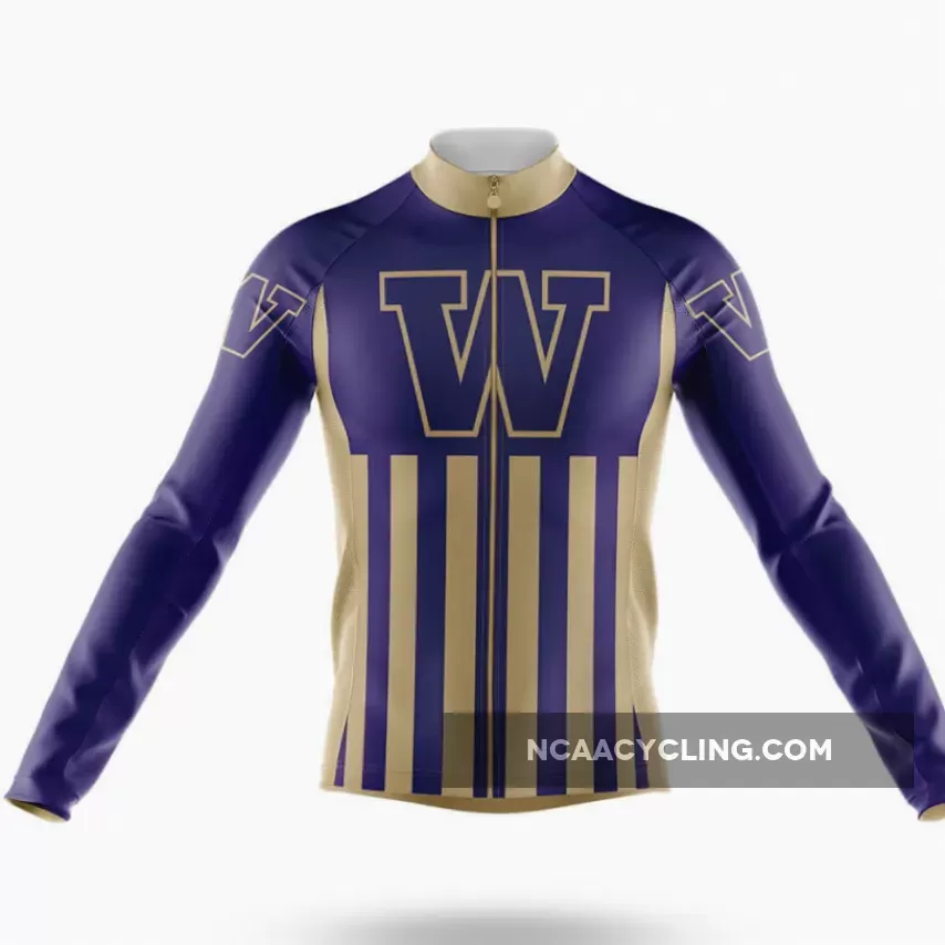 University of Washington USA Long Sleeve Cycling Jersey Only