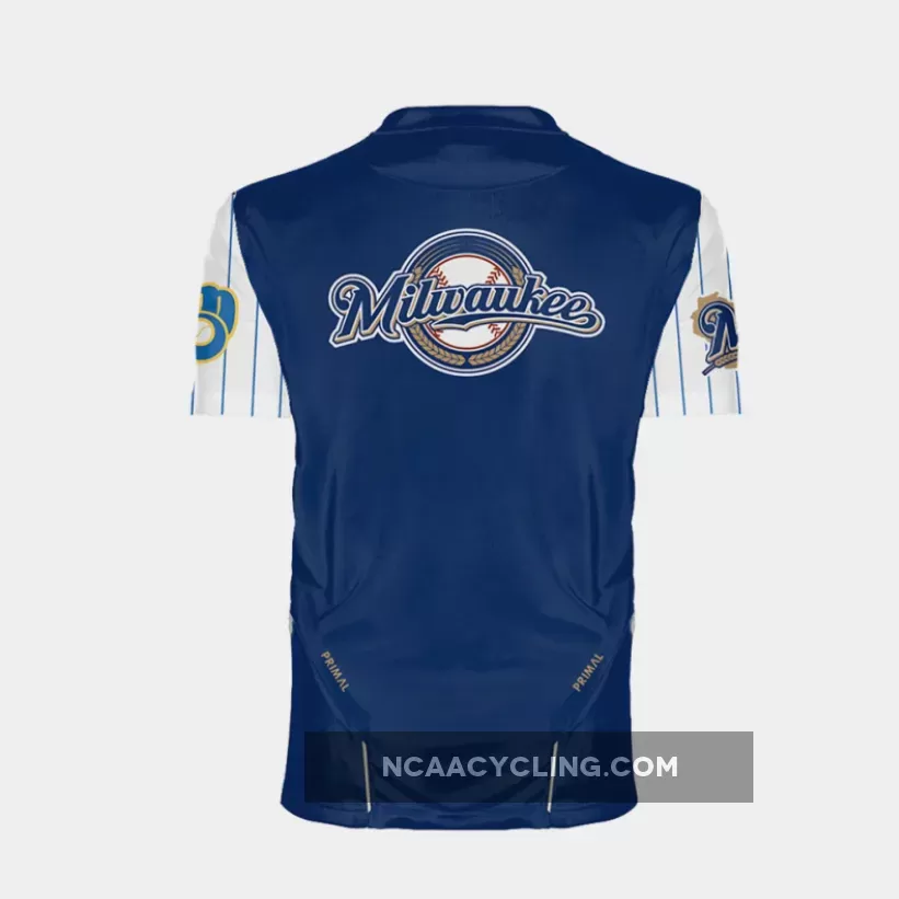 Milwaukee Brewers Men's Henley Outlet BRW1H20M