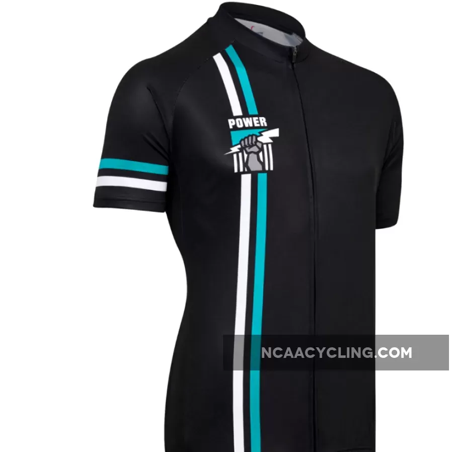 AFL Port Adelaide Power Short Sleeve Cycling Jerseys