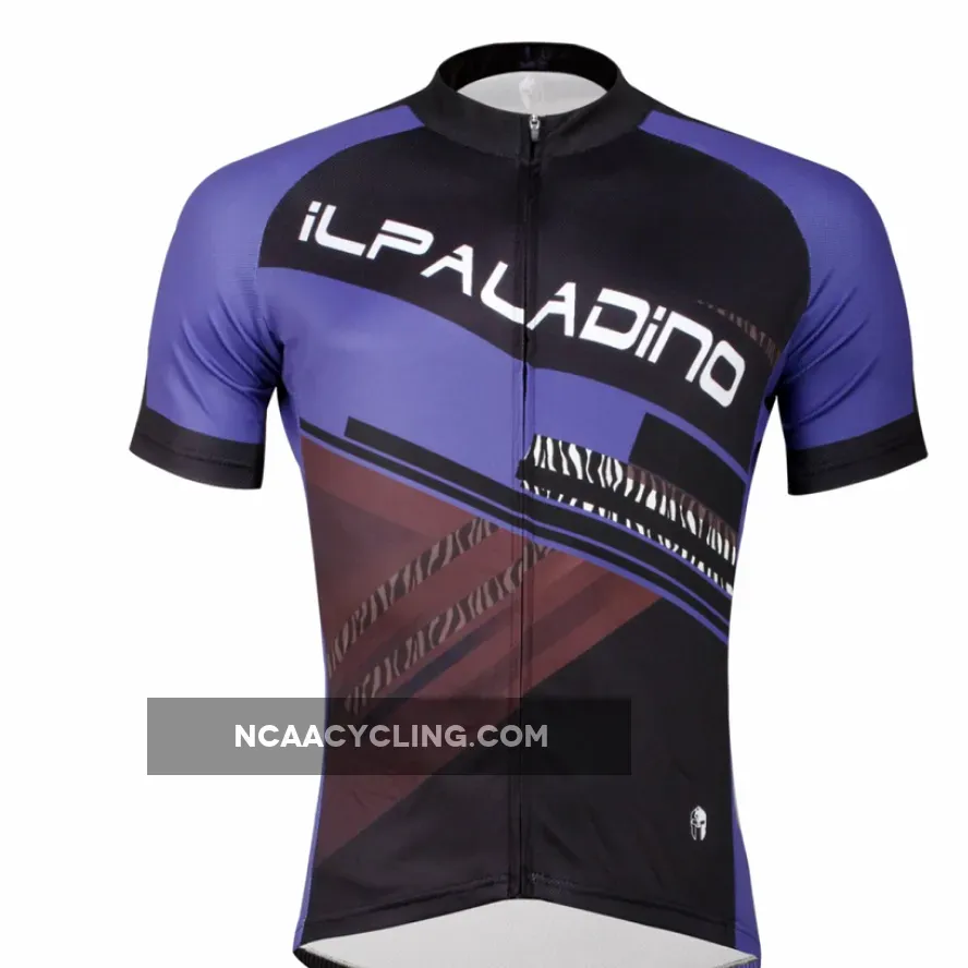 Blue Brown Black Men's Short Cycling Jersey Bike Shirt NO.751