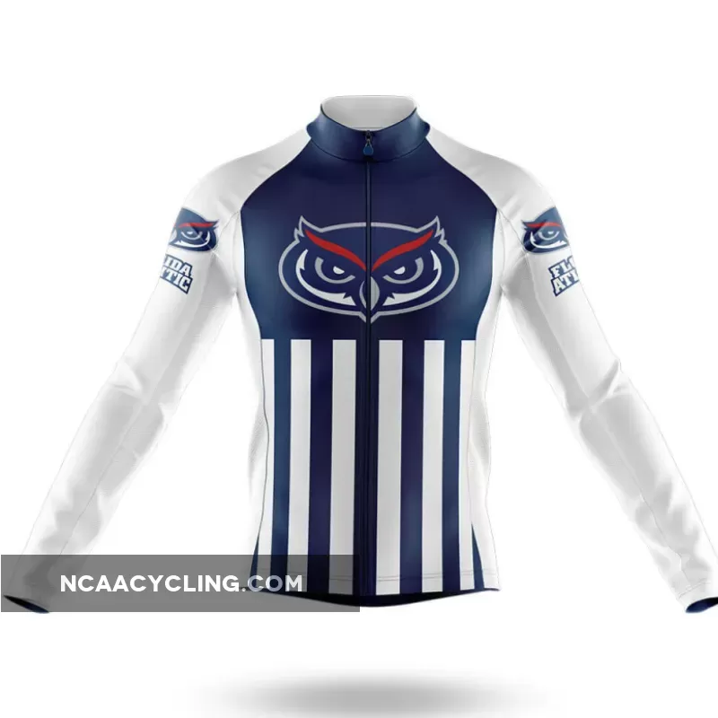 Florida Atlantic University USA Long Sleeve Cycling Jersey Only