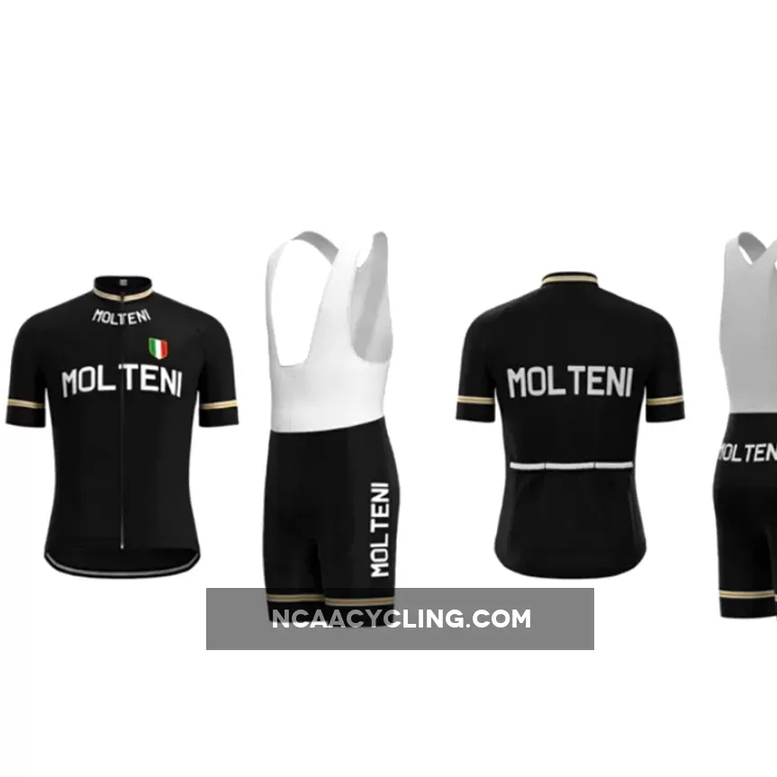 Molteni Black Cycling Race Suit New Releases