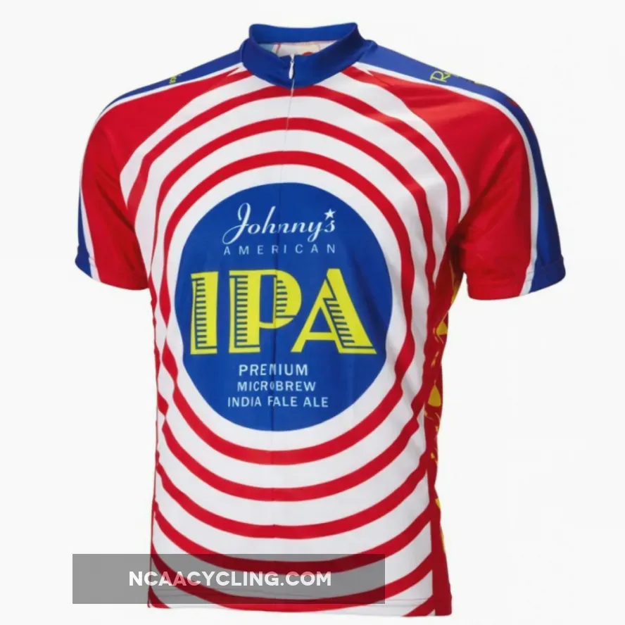 Moab Brewery Johnnys IPA beer Men's Full Zip Short Sleeve Cycling Jersey #Jersey Johnnys