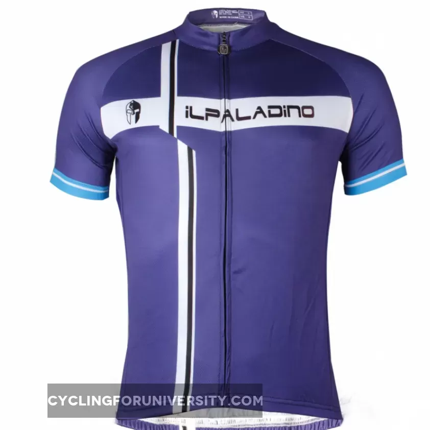 Blue Men's Summer Biking Cycling Jersey Short Sleeve NO.783