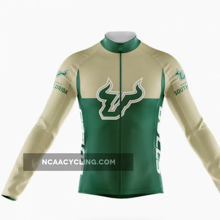 University of South Florida V2 Long Sleeve Cycling Jersey Only