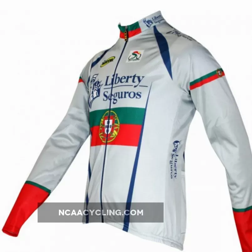 Liberty Seguros 2009 Portugisischer Meister Inverse Radsport-Profi-Team - Long Sleeve Jersey