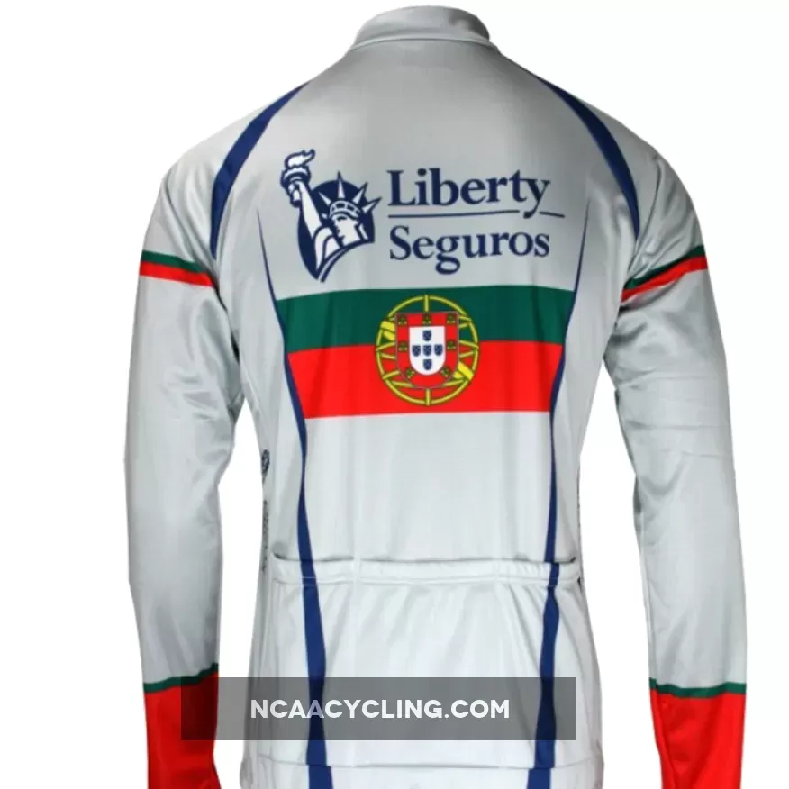 Liberty Seguros 2009 Portugisischer Meister Inverse Radsport-Profi-Team - Long Sleeve Jersey