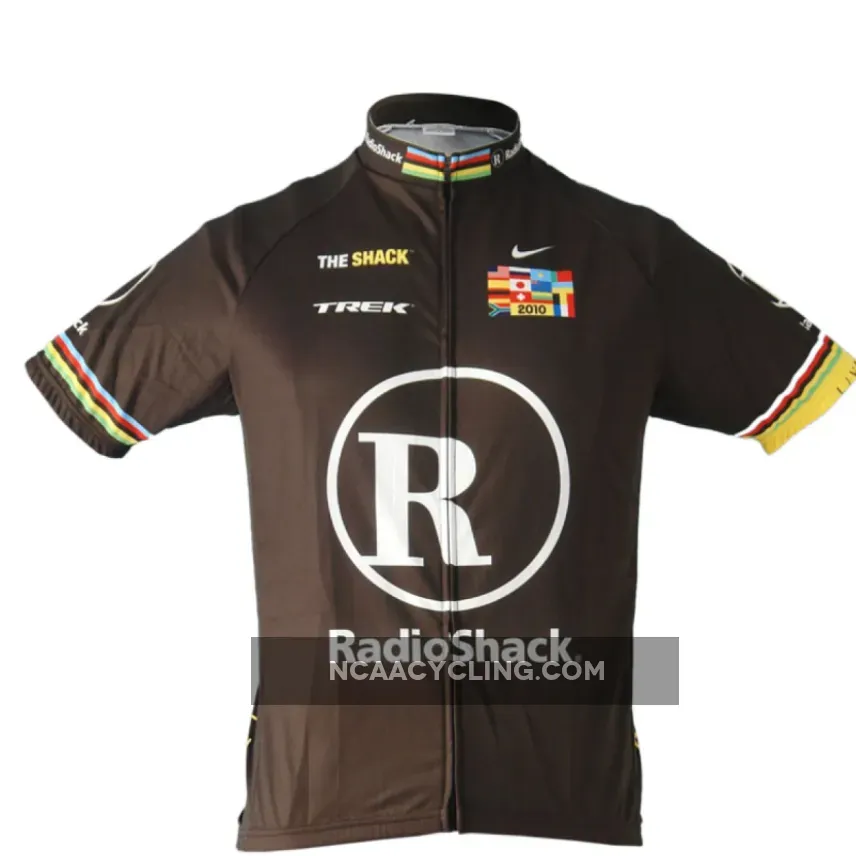 Radio Shack Black 28 Short Sleeve Jersey Champion Edition