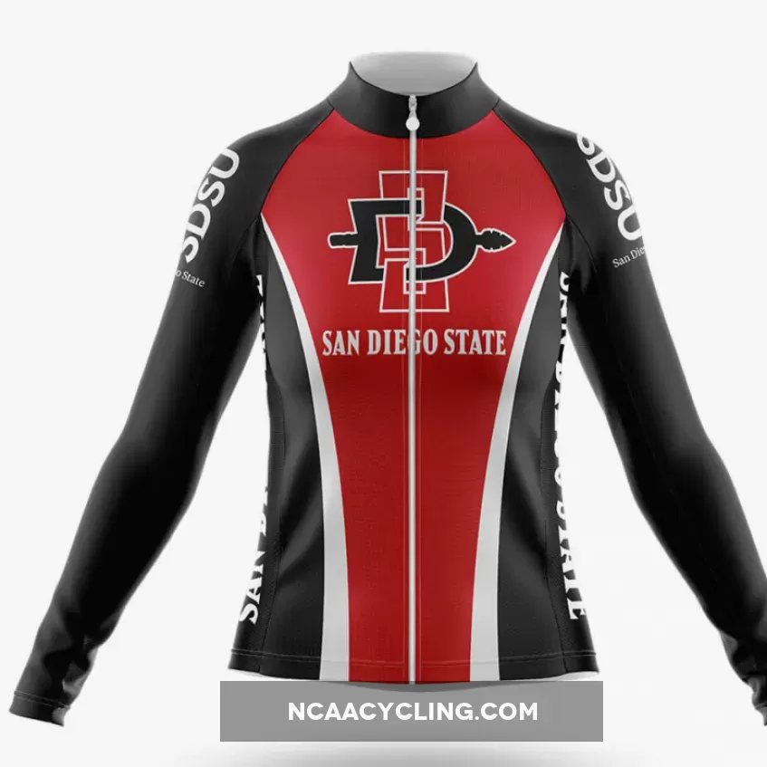 San Diego State University - Women's Long Sleeve Cycling Jersey Only