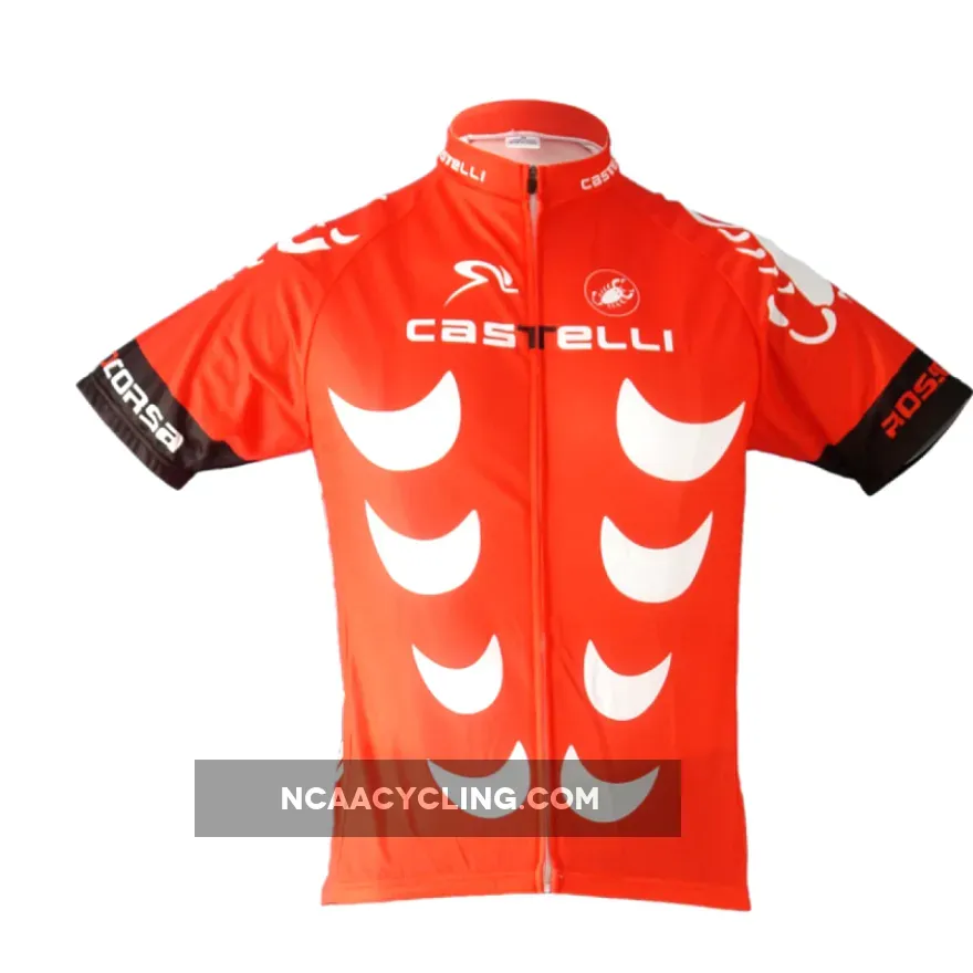 2011 CASTELLI RED Cycling Short Sleeve Jersey Outlet