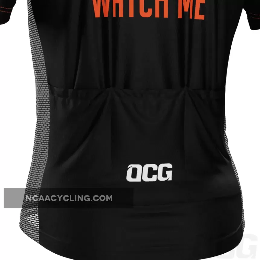 Men's I Can I Will Watch Me Short Sleeve Cycling Jersey