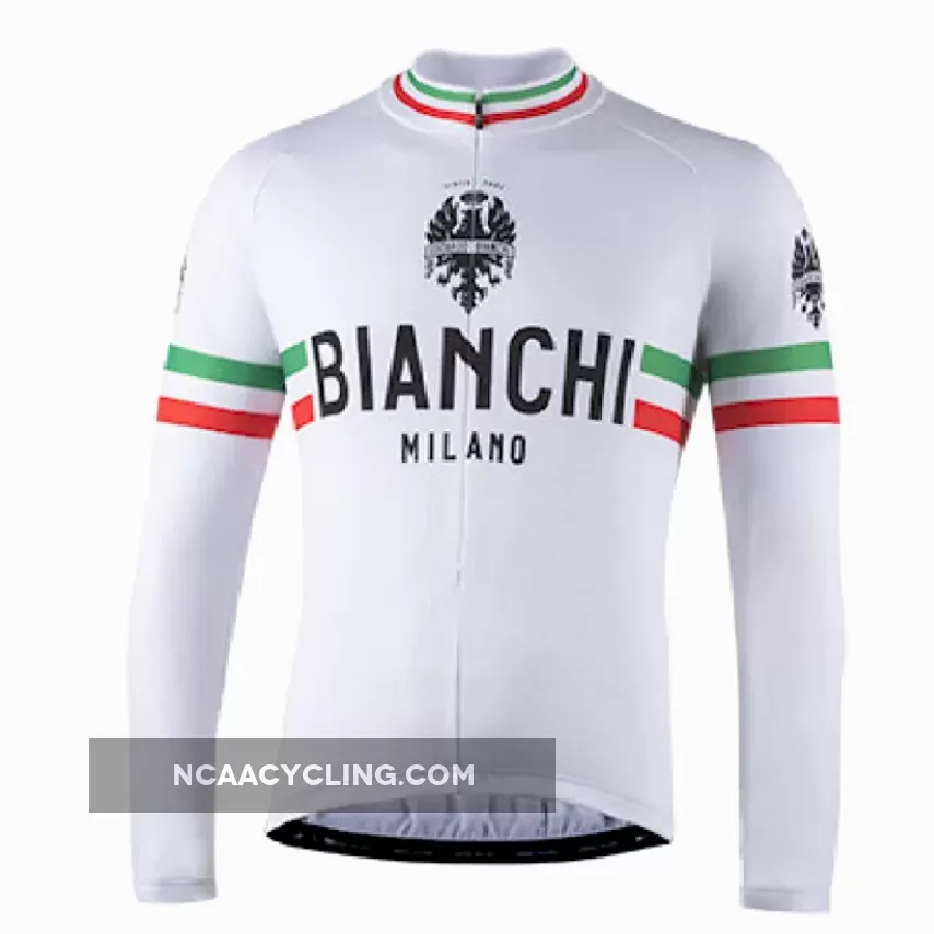 Bianchi Milano Storia Leggenda Long Sleeve Cycling Jerseys #Bianchi Cycling Jersey