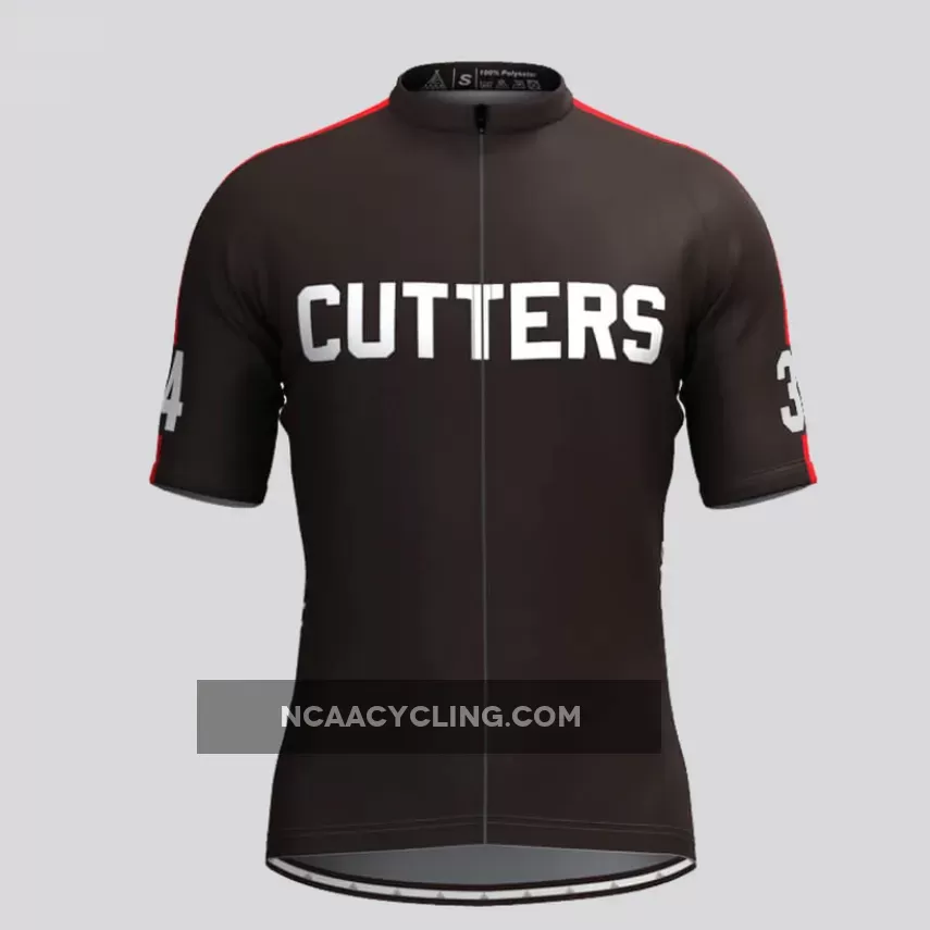 Cutters 1979 Breaking Away Movie Men's Cycling Jersey Black Red