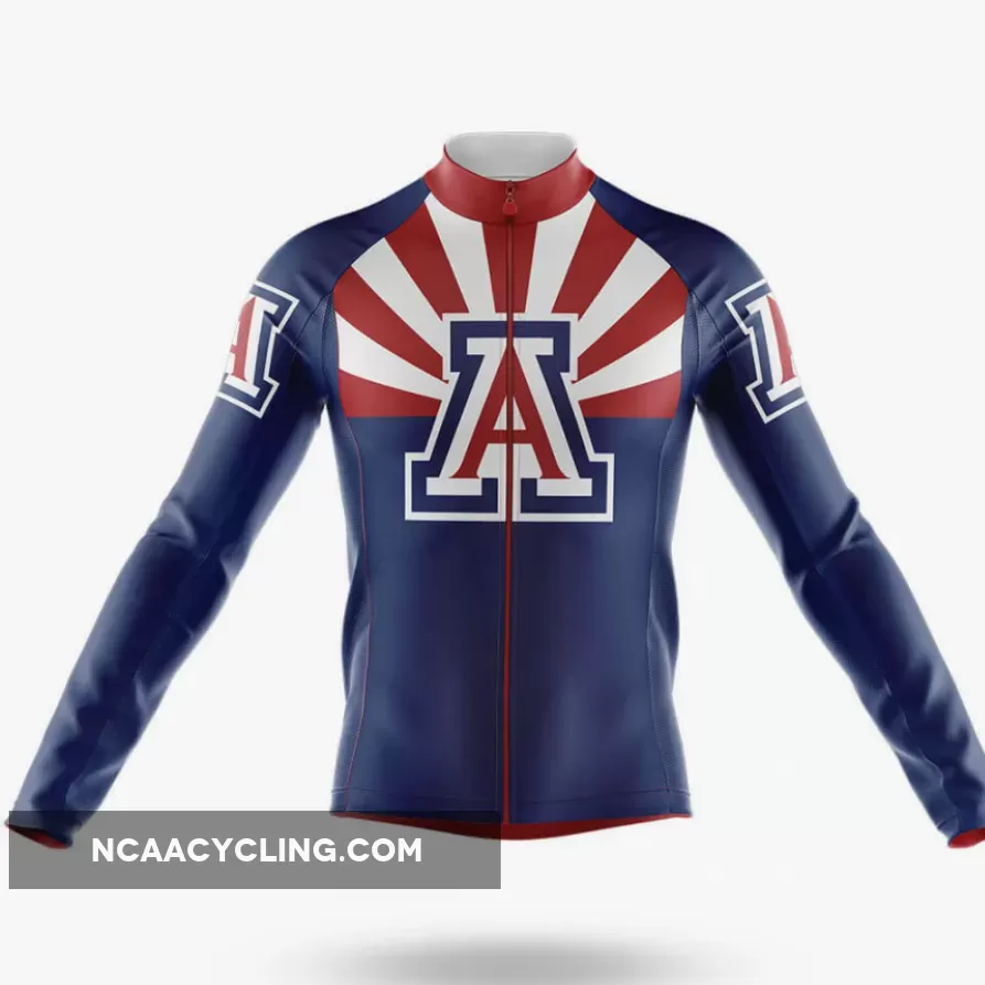 University of Arizona AZ Long Sleeve Cycling Jersey Only