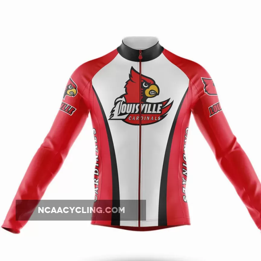 University of Louisville Long Sleeve Cycling Jersey Only | uofl gear