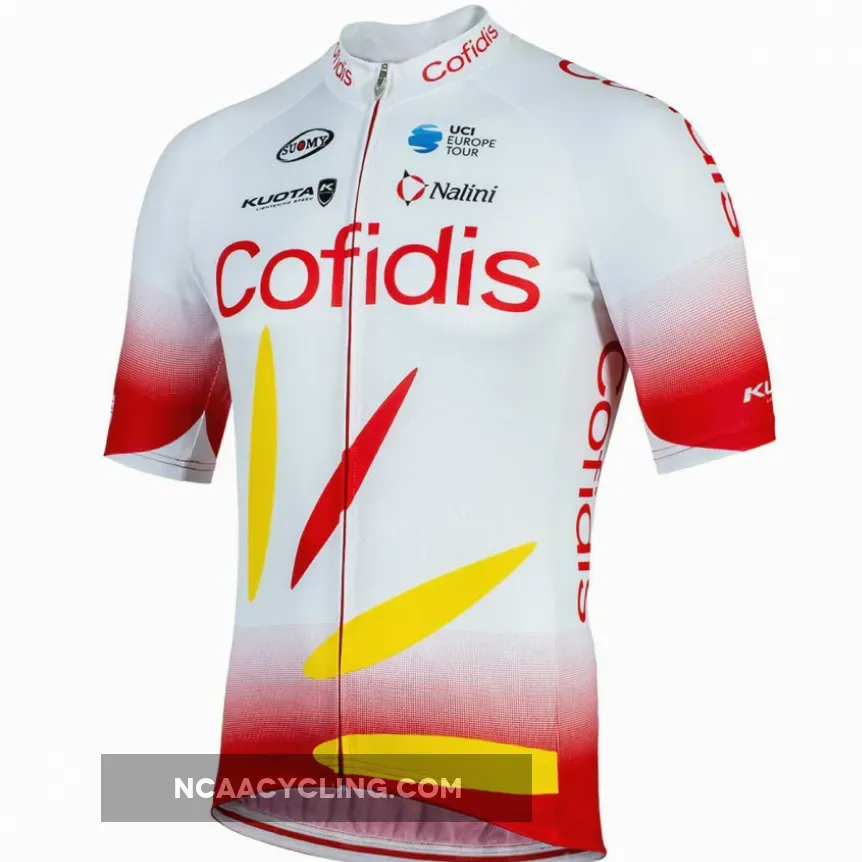 2019 Team Cofidis Short Sleeve cycling Jersey bike clothing Cycle apparel Shirt