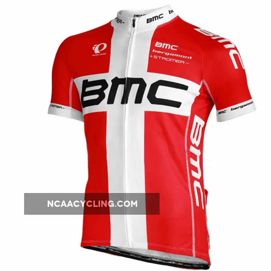 2013 BMC RACING TEAM Short Sleeve Jersey Danish Champion Proline